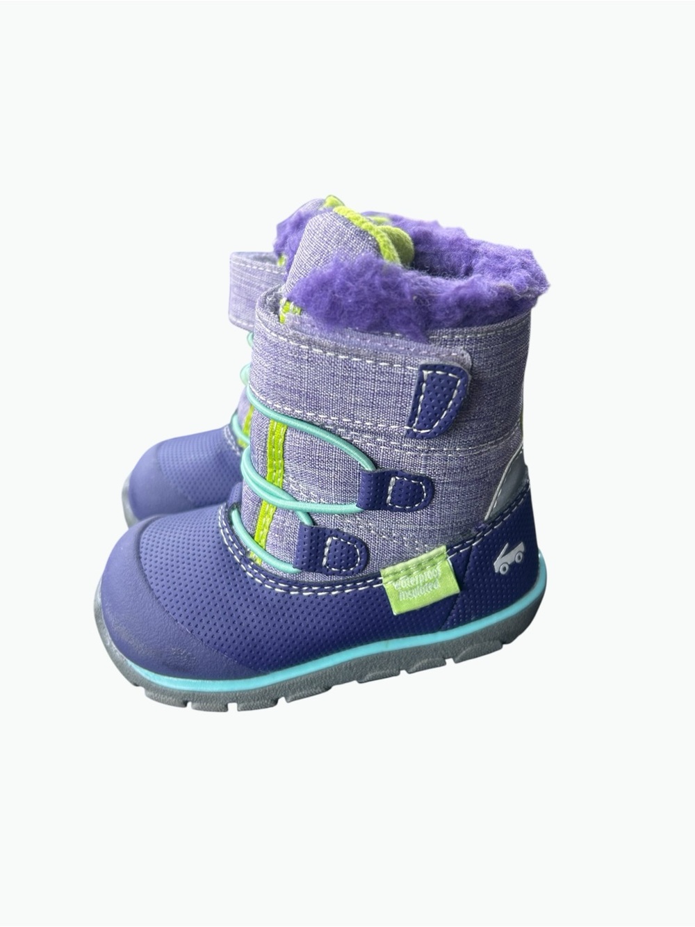See Kai Run Kids Size 5 Purple Waterproof Insulated Snow Boots